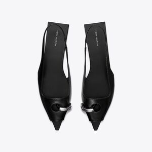 Tory Burch Pierced Slingback